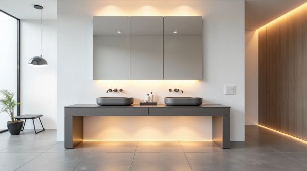 Optimiser votre salle de bain avec un meuble de salle de bain double vasque