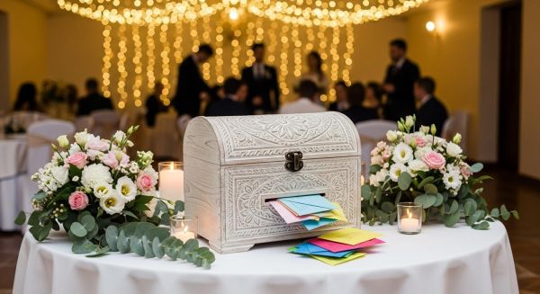 Urne de mariage : la touche originale pour sublimer votre réception de noces